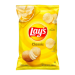 Delicious Lay’s Potato Chips, Classic, 8 oz Bag