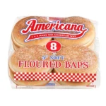 AMERICANA BUN FLOURED 8S