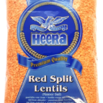 Heera Red Split Lentils 2kg 2 for