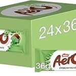 Aero Bubbly Peppermint Mint Chocolate Bars, 24 x 36 g