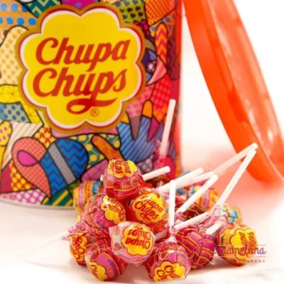 CHUPA CHUPS 150 Mixed Fruits and Cola Lollies